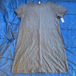 Gray Old Navy T-shirt Dress